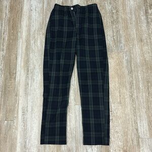 Vintage brandy Melville plaid pants - blue and green NWOT